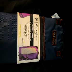 Robert Graham Garment navy carrier with compartments